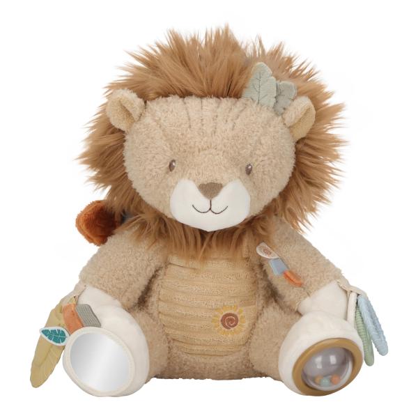Little Dutch - Aktivitätenkuscheltier Löwe - Gelb